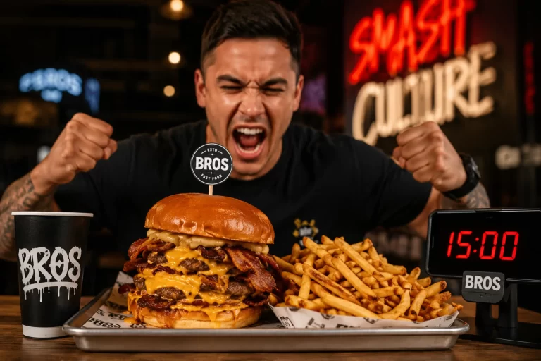 reto de comida bros