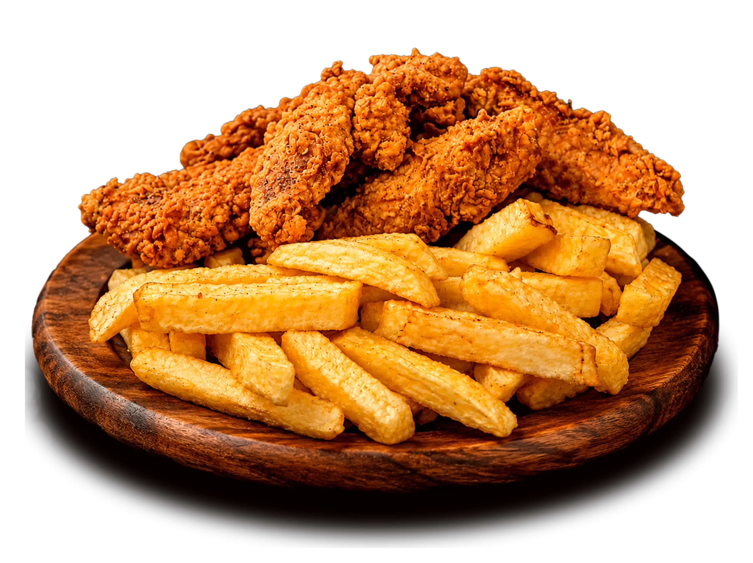 bros burger menu tenders de pollo